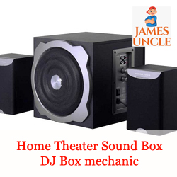 Home Theater Sound Box DJ Box mechanic Mr. Ashim Poddar in Birati